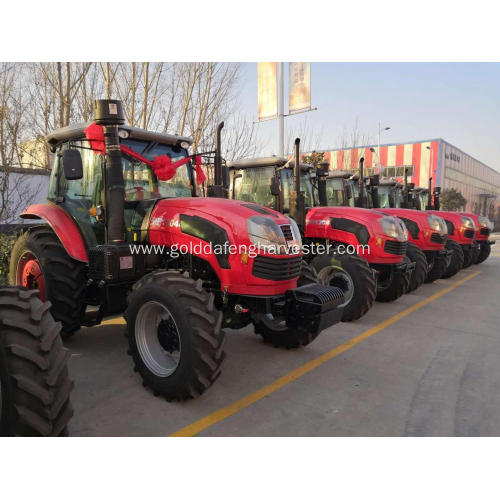 80hp big tractor cabin farm tractor